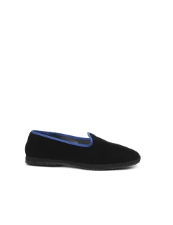 MOCASSINO NERO BLU