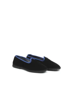 MOCASSINO NERO BLU
