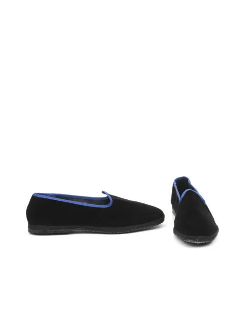 MOCASSINO NERO BLU