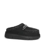 PANTOFOLA CON PELO ESKIMO METAL LOGO
