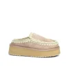 PANTOFOLA CON PELO ESKIMO PLATFORM