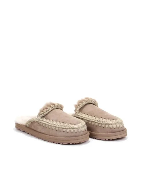 PANTOFOLA CON PELO ESKIMO