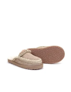 PANTOFOLA CON PELO ESKIMO