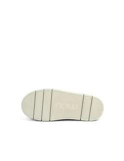 PANTOFOLA CON PELO ESKIMO METAL LOGO