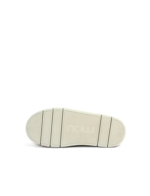 PANTOFOLA CON PELO ESKIMO METAL LOGO