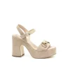 SANDALO CON TACCO H253M