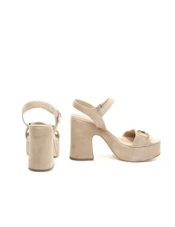 SANDALO CON TACCO H253M
