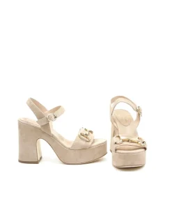 SANDALO CON TACCO H253M
