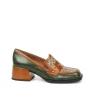SCARPA CON TACCO BROCHI