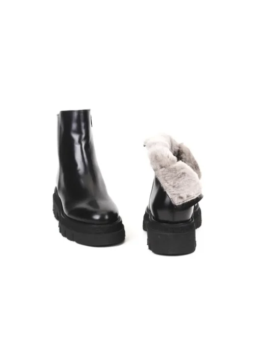 STIVALETTO CON PELO 5808