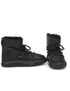 STIVALETTO CON PELO CORTINA