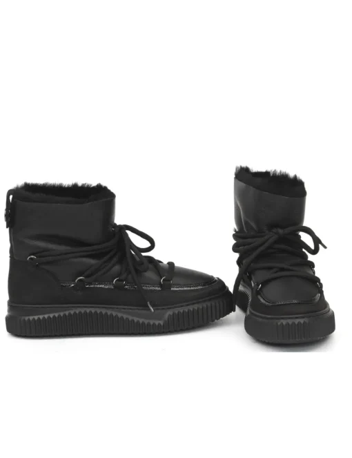 STIVALETTO CON PELO CORTINA