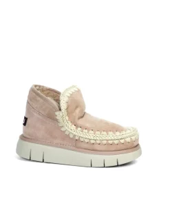 STIVALETTO CON PELO ESKIMO