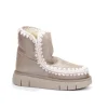 STIVALETTO CON PELO ESKIMO