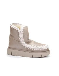 STIVALETTO CON PELO ESKIMO
