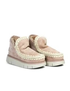 STIVALETTO CON PELO ESKIMO
