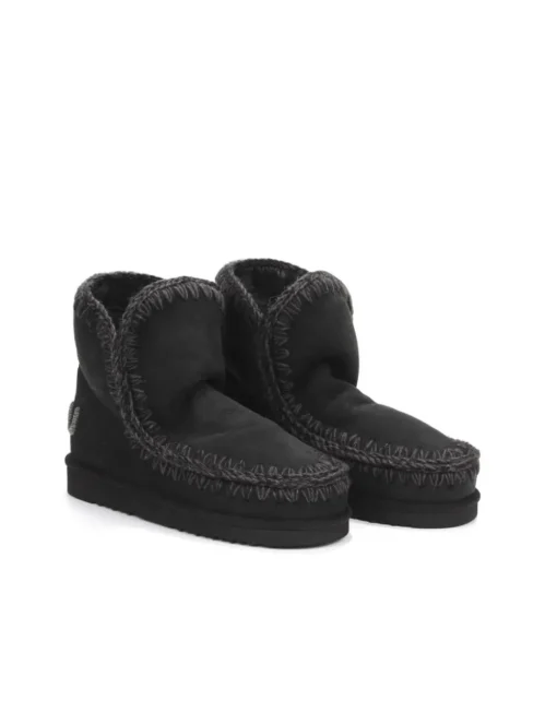 STIVALETTO CON PELO ESKIMO