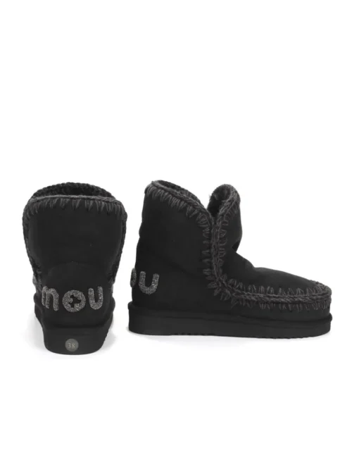 STIVALETTO CON PELO ESKIMO