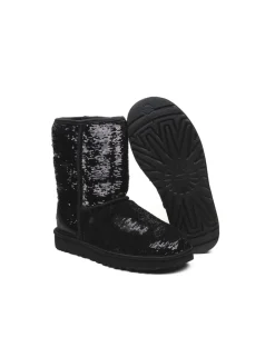 UGG CLASSIC SHORT SEQUIN